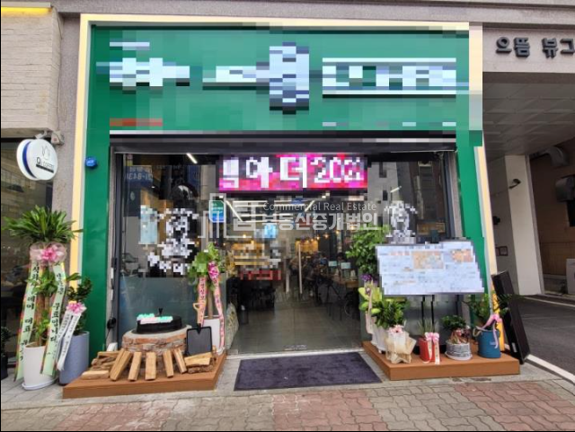 인천 부평구 청천동 산곡역7번출구 도보6분 주거밀집지역 대로변1층상가 월세 매물번호 11056 사진 1