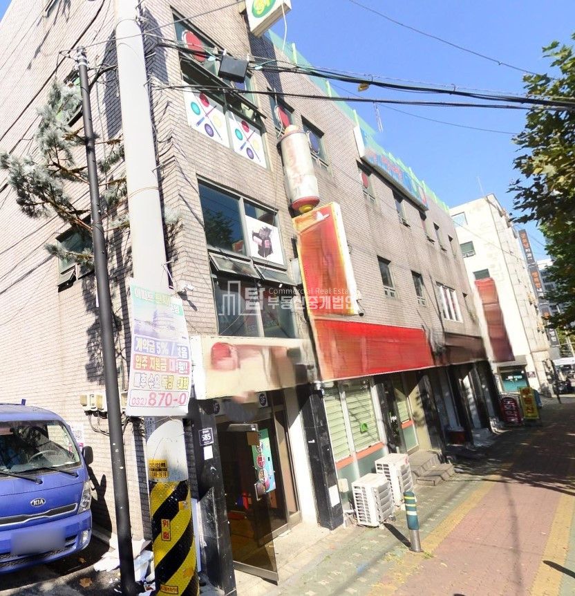 인천 미추홀구 도화동 도화시장 인근 대로변 2층 전용 71평 단독 사용 월세 매물번호 13329 사진 1