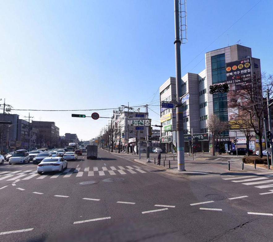 인천 부평구 십정동 십정동 부평삼거리역 사거리 대로변 상가6층 월세 매물번호 13363 사진 1