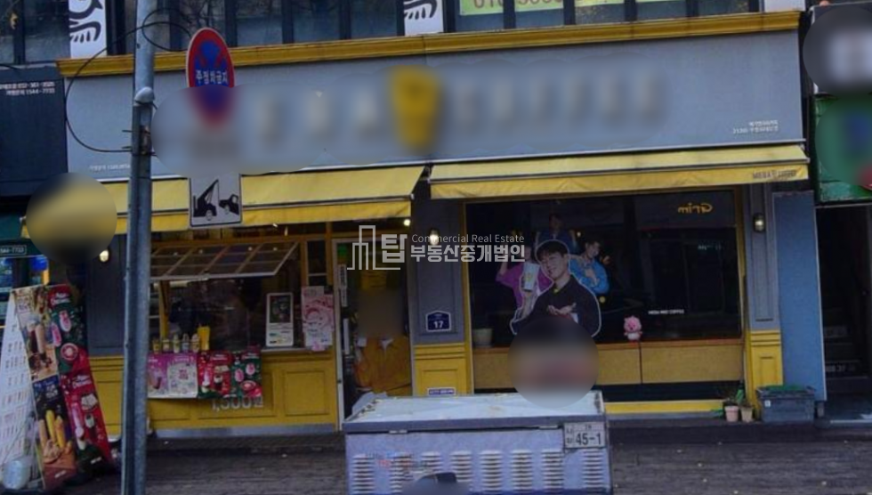 인천 부평구 부평동 부평로데오 중심가 프랜차이즈 커피 전문점 월세 매물번호 11656 사진 1