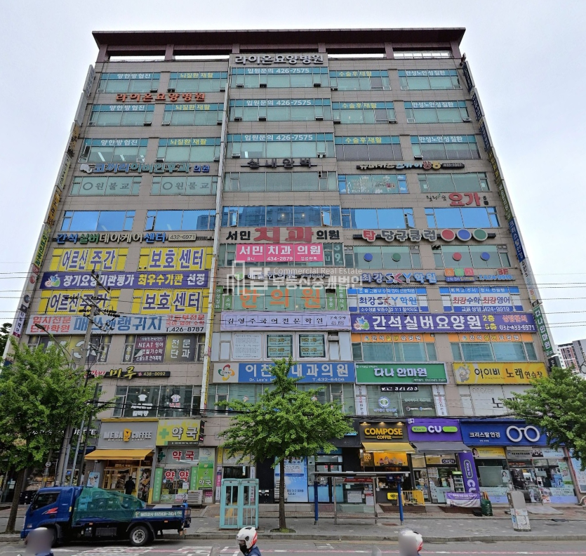 인천 남동구 간석동 간석풍림오거리 대로변 1층 상가 광고효과 뛰어남 유동인구 많음 월세 매물번호 12632 사진 1