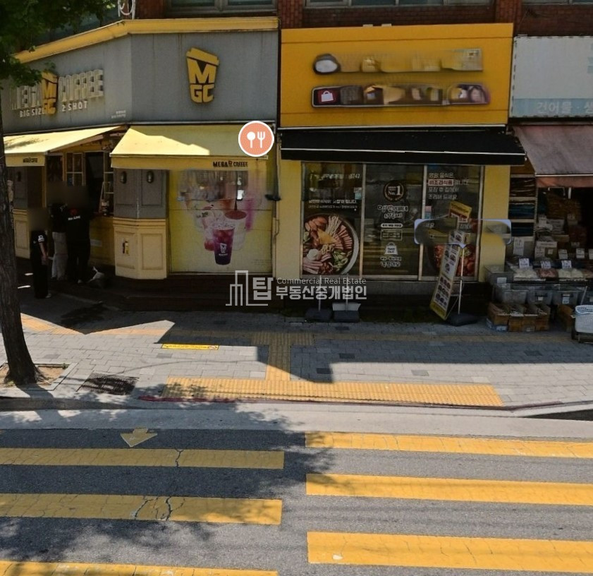 인천 미추홀구 주안동 북부 주안역 사거리 코너 건물 배달 음식 소형 매장 임대 월세 매물번호 14985 사진 1
