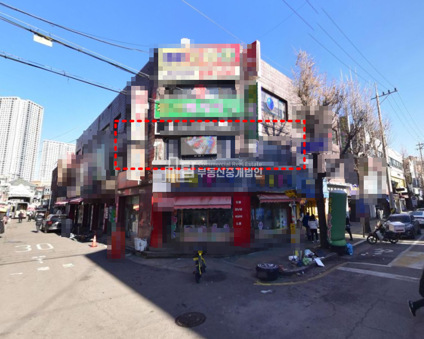 인천 서해구 가정동 가정중앙시장역 코너자리 상가 월세 매물번호 10401 사진 1